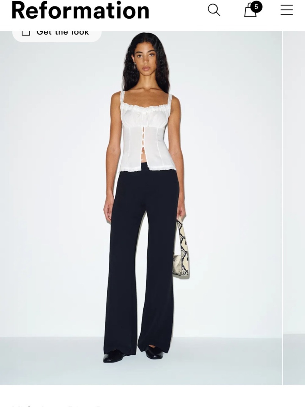 Reformation Vida Pants